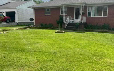 Photo of Dan B.'s yard after getting lawn care in Bowling Green, OH