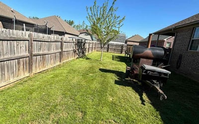 Photo of Keith C.'s yard after getting lawn care in Conway, AR