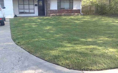 Photo of Lydia M.'s yard after getting lawn care in Oklahoma City, OK