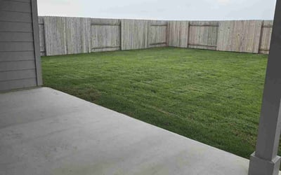 Photo of Claudette C.'s yard after getting lawn care in Liberty Hill, TX