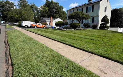 Photo of Sam A.'s yard after getting lawn care in Knoxville, TN