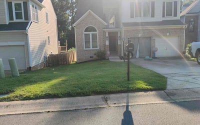 Photo of Jeanette B.'s yard after getting lawn care in Longmont, CO