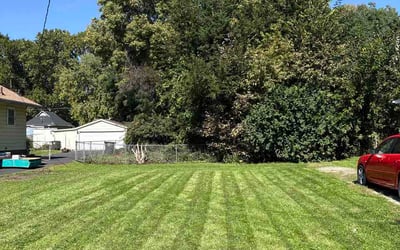 Photo of Katie B.'s yard after getting lawn care in Nashville, TN