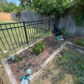 Flower Bed Weeding by CUT Tulsa Lawn Co. reviewed on December 8, 2024