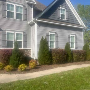 Bush Trimming by Mount Zion Landscaping and Maintenance reviewed on July 19, 2022