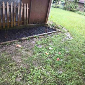Mulching by Natural vibe maintenance service reviewed on June 7, 2025