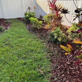 Flower Bed Weeding by Leatherneck Landscaping reviewed on July 6, 2022