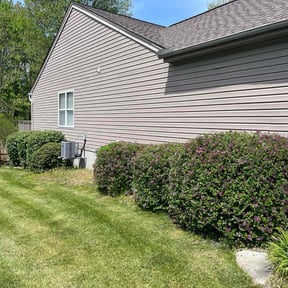 Bush Trimming by Cornerstone Lawncare LLC reviewed on June 1, 2022