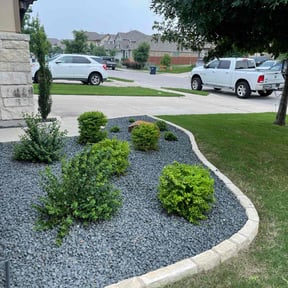 Bush Trimming by real lawn service reviewed on May 18, 2022