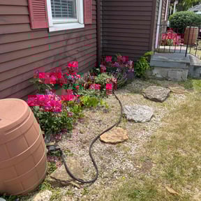 Flower Bed Weeding by Tk's all around services reviewed on May 18, 2022