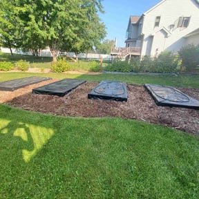 Flower Bed Weeding by Major green lawn care services reviewed on August 3, 2022