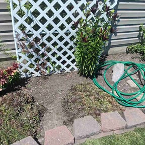 Flower Bed Weeding by Dan's and Rosa's Lawn Care Service reviewed on July 19, 2022