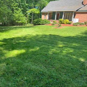 yard maintenance by God lawn service reviewed on August 18, 2025