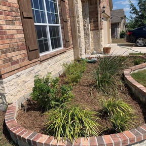 Flower Bed Weeding by Gardens Of eDen lawn service reviewed on August 13, 2025