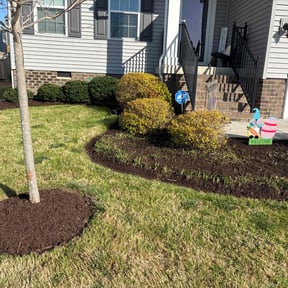 Mulching by Luna's Landscaping reviewed on August 21, 2025