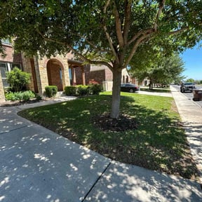 yard maintenance by Luxury Finish Lawn care reviewed on August 15, 2025
