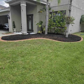 Mulching by AG lawn service reviewed on August 16, 2025