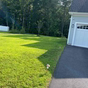 grass cutting by Green Leaf Landscaping LLC reviewed on August 20, 2025