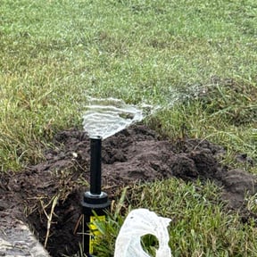 Sprinkler Repair by  reviewed on August 3, 2025