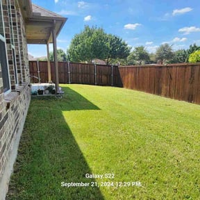 yard maintenance by American landscaping llc. reviewed on August 21, 2025