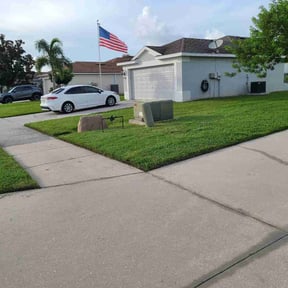 landscape maintenance by Greg's gardens reviewed on August 15, 2025