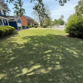 residential landscaping by R&J landscaping and Homeworks reviewed on August 15, 2025