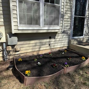 Flower Planting by RGV LawnCare Services reviewed on May 11, 2025