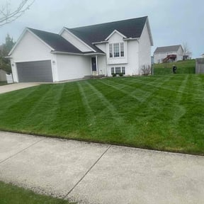 grass maintenance by LIGHTNING LANDSCAPING &amp; LAND MANAGEMENT reviewed on August 21, 2025
