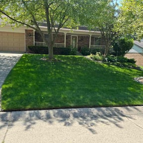 residential landscaping by Holbrooks Lawn Care LLC reviewed on August 16, 2025