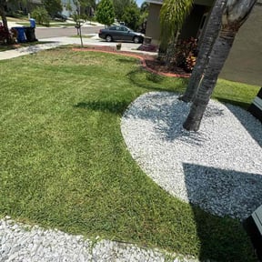 yard work by A Lawn Service reviewed on August 19, 2025