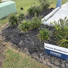 Flower Bed Weeding by Precision  yard pros reviewed on July 13, 2026