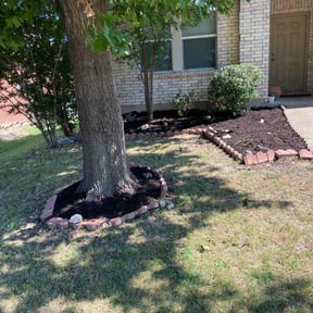 Mulching by J.C. Lawn Service reviewed on August 18, 2025
