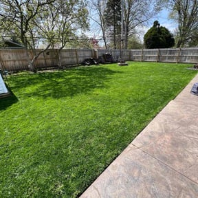 residential landscaping by Hanna Turf reviewed on January 21, 2026