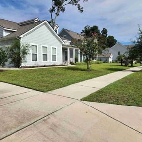 lawn care by Blades of steel landscaping and pressure washing reviewed on May 23, 2025