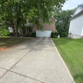 residential landscaping by Cut-n-Go lawn maintenance reviewed on August 15, 2025
