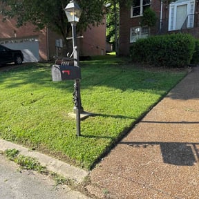 yard work by Johnson lawn care reviewed on May 2, 2025