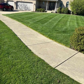 residential landscaping by Midwest Lawn Care reviewed on August 14, 2024