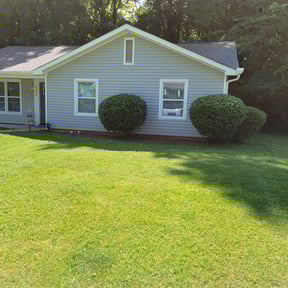 Bush Trimming by J & A lawn Maintenance LLC reviewed on August 20, 2025