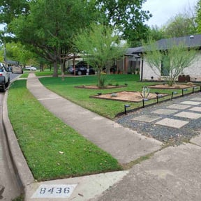 residential landscaping by JT lawn care grass guys reviewed on August 16, 2025