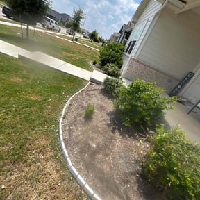 Flower Bed Weeding by L.L Services reviewed on October 24, 2025