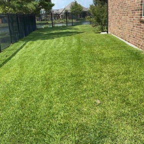 residential landscaping by H & S Lawn Service. reviewed on August 17, 2025