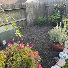Flower Bed Weeding by Discount Mowing reviewed on July 9, 2026