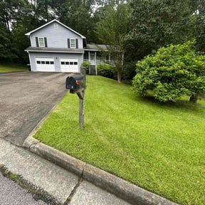 residential landscaping by Precision Lawn Solutions LLC reviewed on October 18, 2025