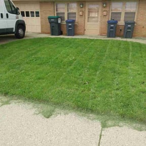 grass maintenance by Two (2) Brothers llc reviewed on July 10, 2019