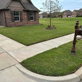 residential landscaping by D. Nelsons Lawn Care, LLC reviewed on August 17, 2025