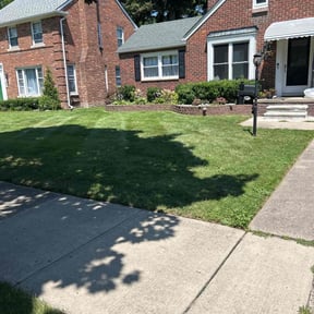 grass cutting by Hughey's Landscaping and Snow Removal LLC reviewed on June 9, 2025