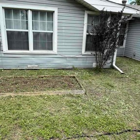 Flower Bed Weeding by The Hughes People Lawn Care reviewed on May 23, 2026