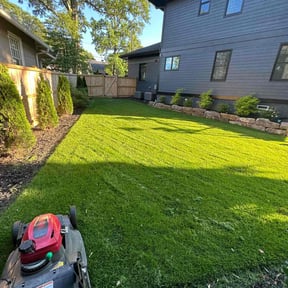 yard care by Blue Lagoon Lawn Service reviewed on August 19, 2025