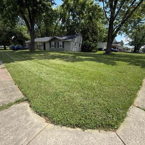 residential landscaping by Dave's Lawn Care Service  reviewed on July 8, 2020