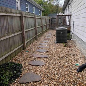Flower Bed Weeding by Rams lawn service reviewed on October 22, 2025